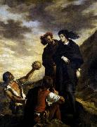 Hamlet and Horatio in the Graveyard Eugene Delacroix